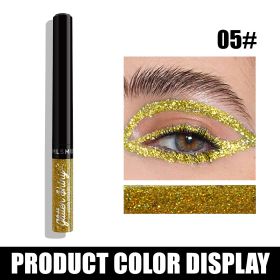 Quick Drying 12 Color Eyeliner Liquid (Option: 5 Style)