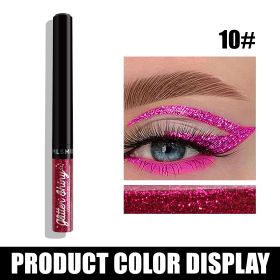 Quick Drying 12 Color Eyeliner Liquid (Option: 10 Style)