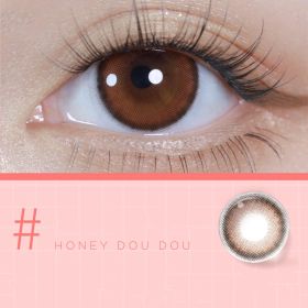 Mini Series Daily Color Contact Lenses (Option: Honey Peas-600degree)