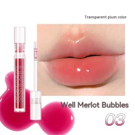 Transparent Lip Gloss Moisturizing Lipstick (Option: 03style)