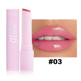 Moisturizing Solid Lip Gloss Water Light Mirror Moist Lipstick (Option: 03 Style)