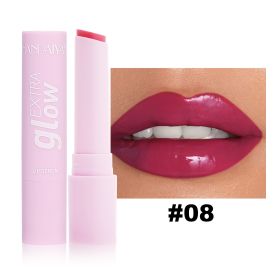 Moisturizing Solid Lip Gloss Water Light Mirror Moist Lipstick (Option: 08style)