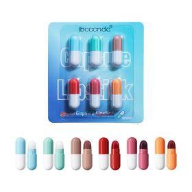 Capsule Lipstick Mini Suit Easy To Carry Velvet (Option: 6 Pack Lipstick Kit 1)