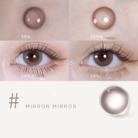 Mini Series Daily Color Contact Lenses (Option: Galo Brown38-425Degree)