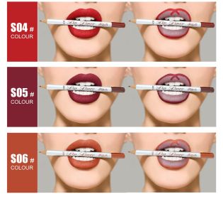 12 Colors Matte Lip Liner Single (Option: S06 Style-Lipliner)
